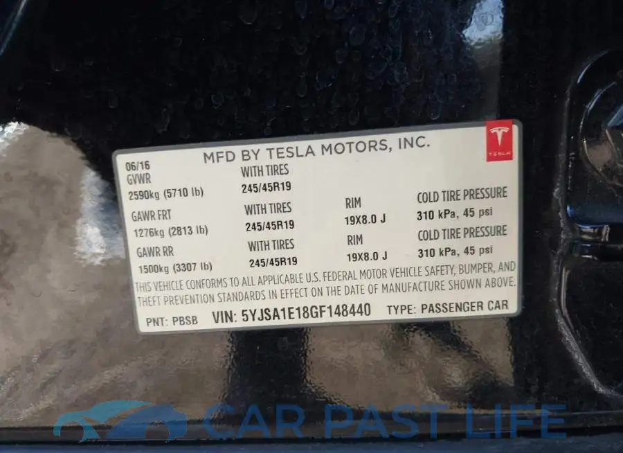 5YJSA1E18GF148440# 9