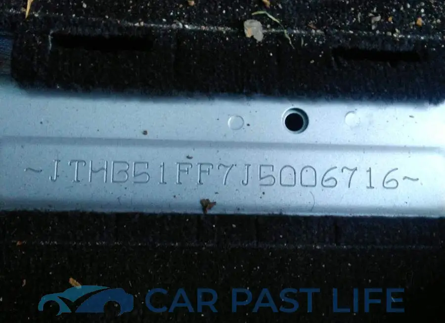 JTHB51FF7J5006716# 9