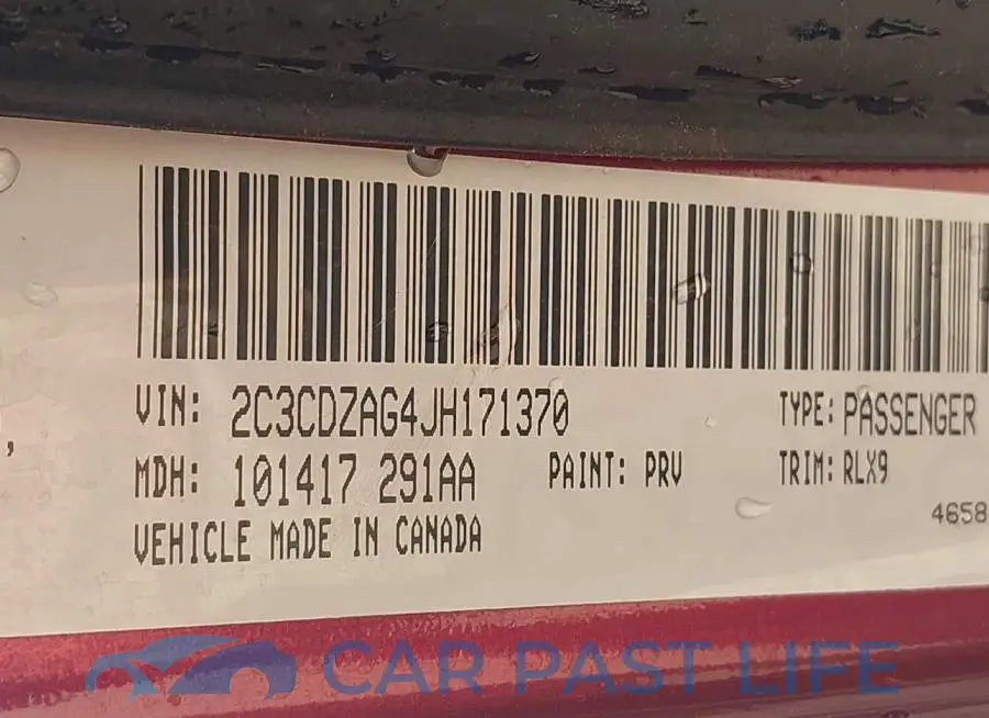 2C3CDZAG4JH171370# 9