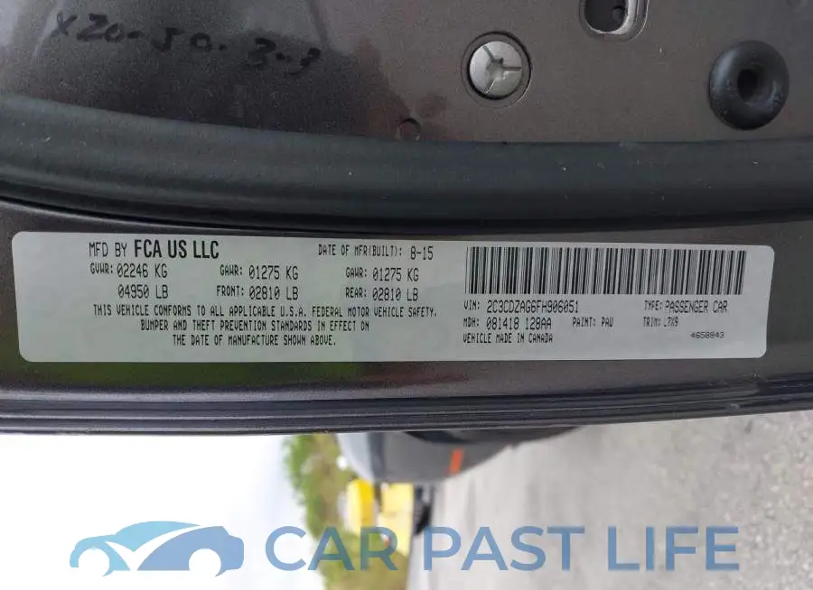 2C3CDZAG6FH906051# 9