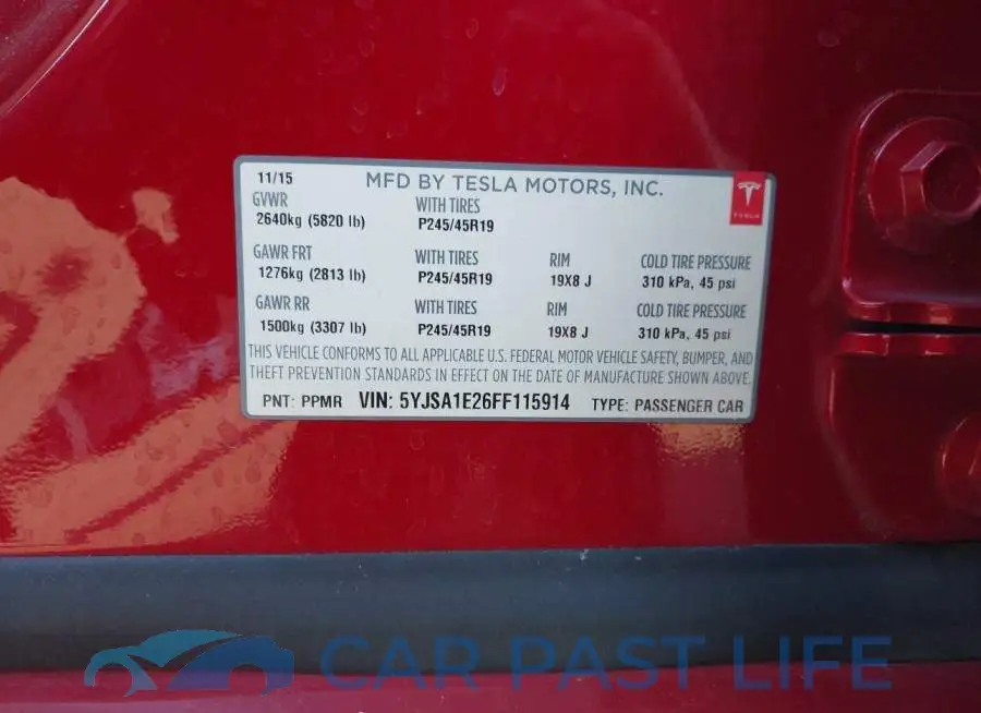 5YJSA1E26FF115914# 9
