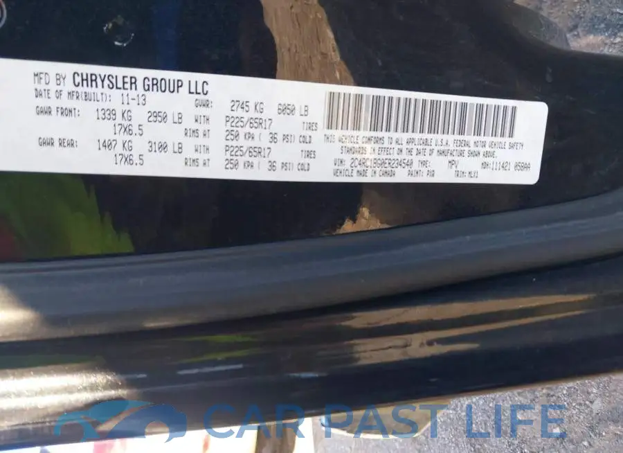 2C4RC1BG0ER234540# 9