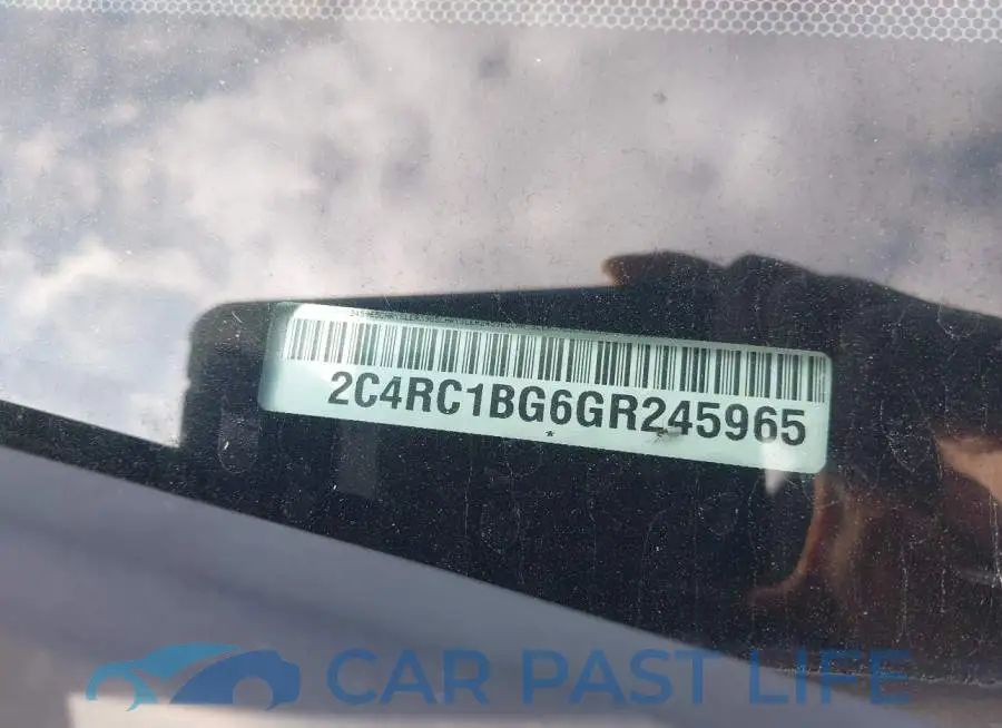 2C4RC1BG6GR245965# 9