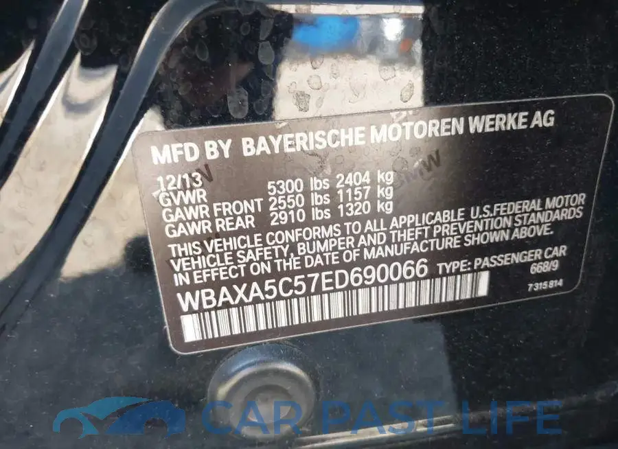 WBAXA5C57ED690066# 9