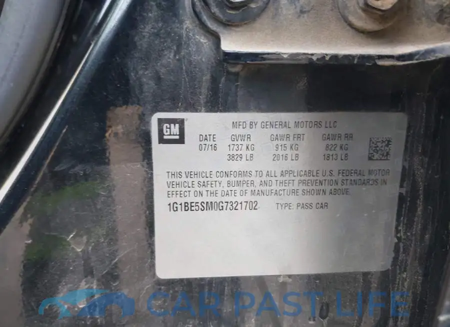 1G1BE5SM0G7321702# 9