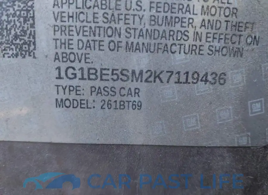 1G1BE5SM2K7119436# 9