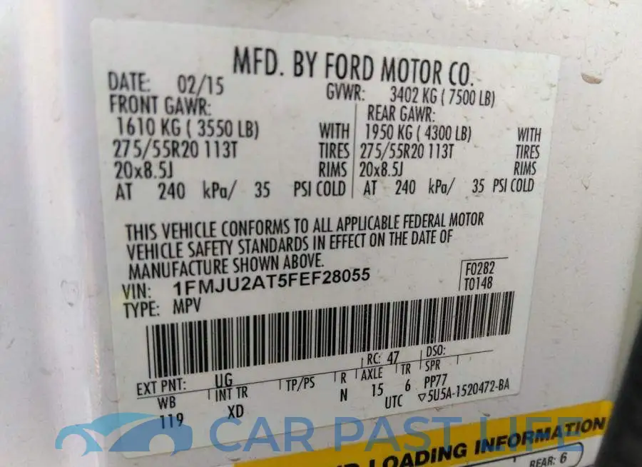 1FMJU2AT5FEF28055# 9