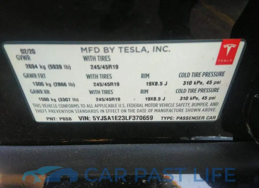 5YJSA1E23LF370659# 9