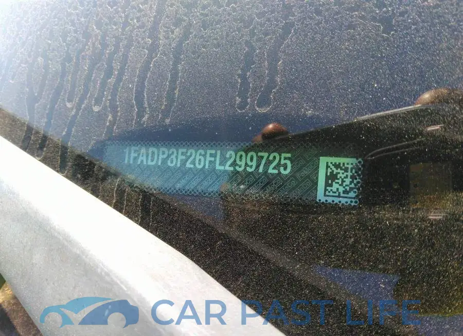 1FADP3F26FL299725# 9