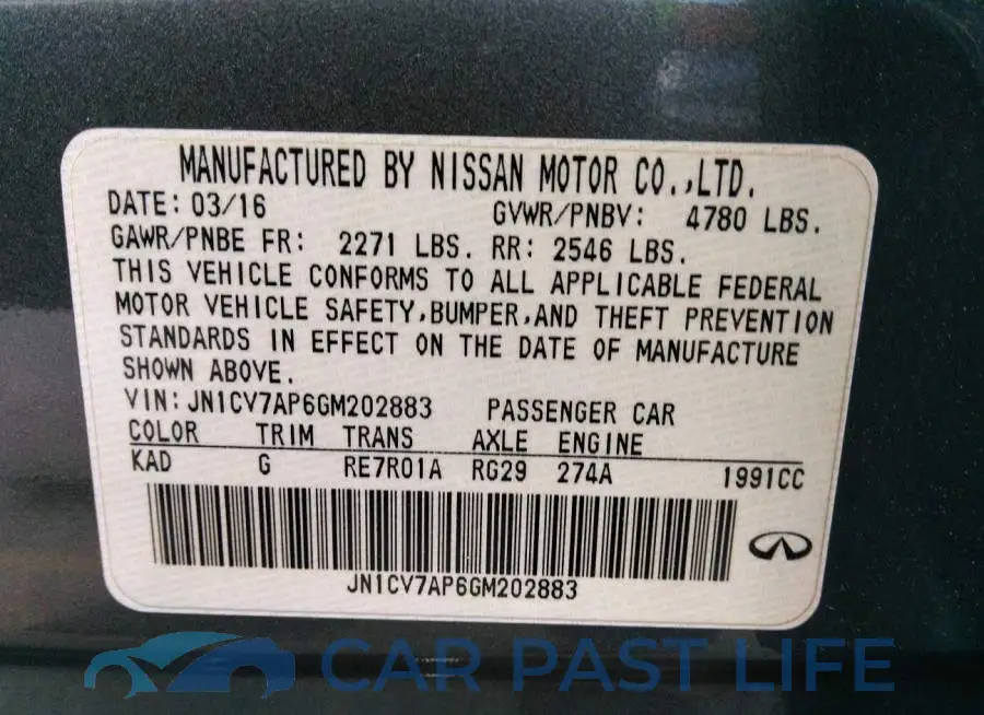 JN1CV7AP6GM202883# 9