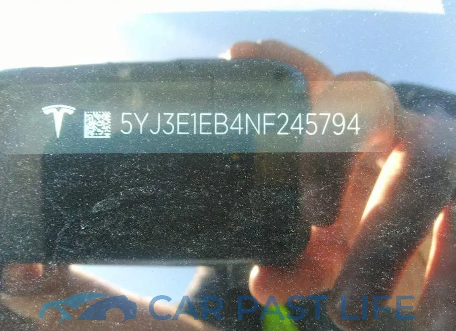 5YJ3E1EB4NF245794# 9