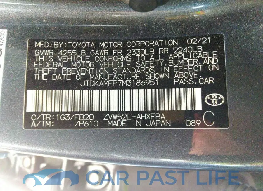 JTDKAMFP7M3186951# 9