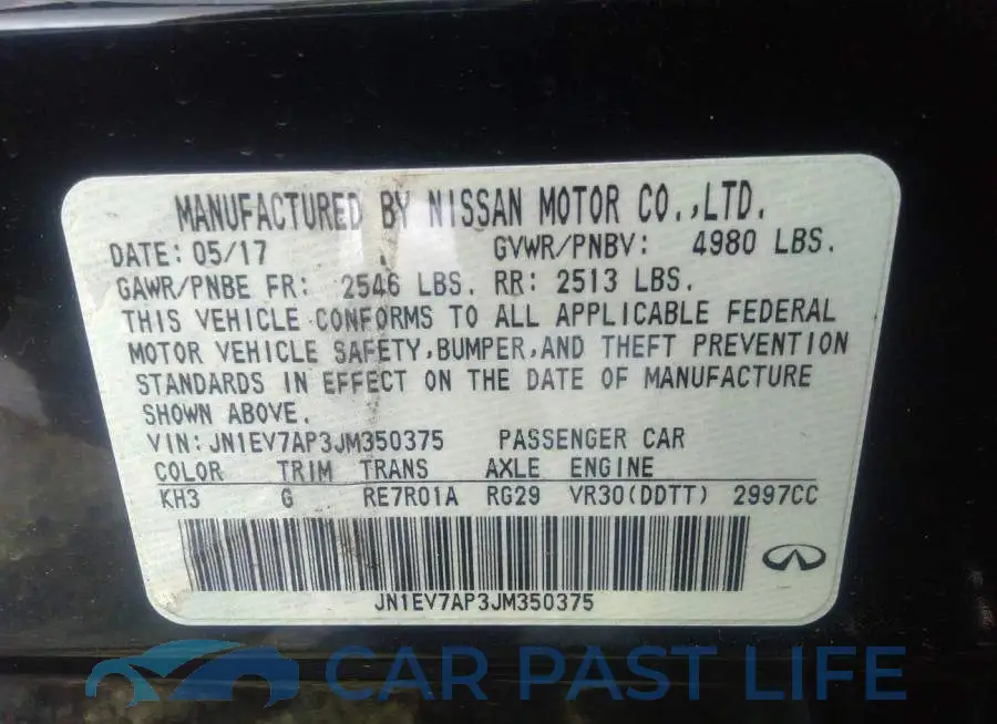 JN1EV7AP3JM350375# 9