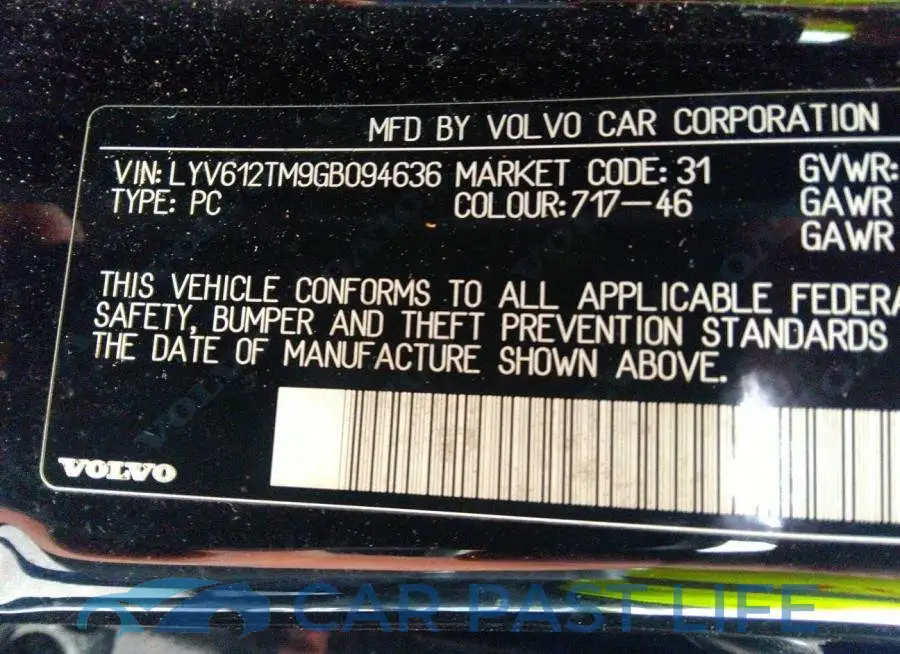 LYV612TM9GB094636# 9