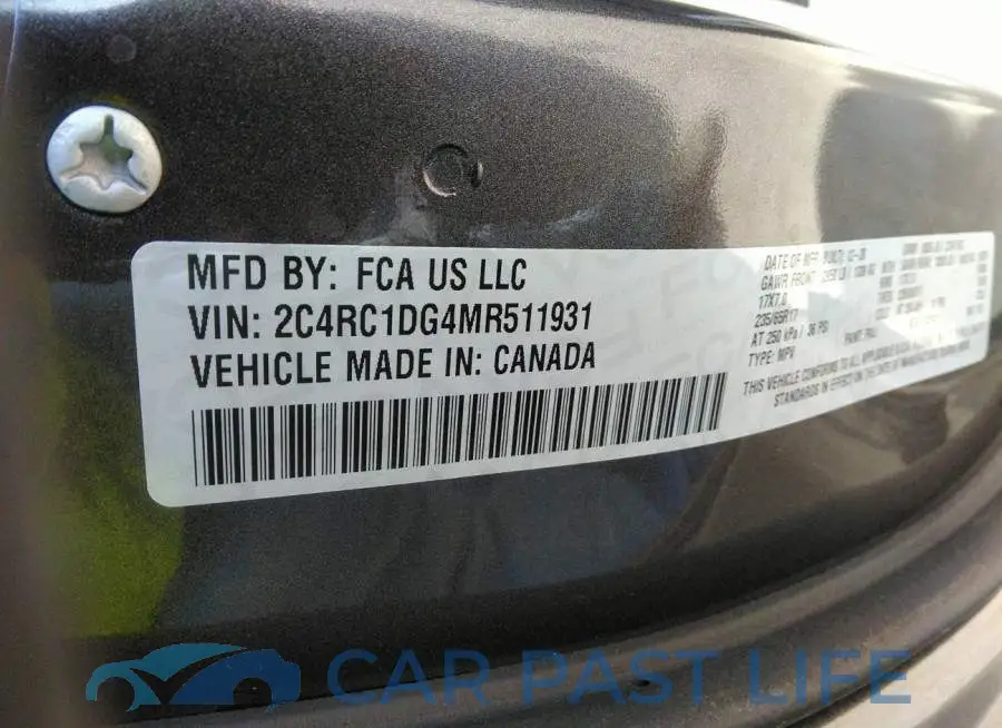 2C4RC1DG4MR511931# 9