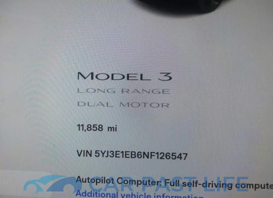 5YJ3E1EB6NF126547# 7
