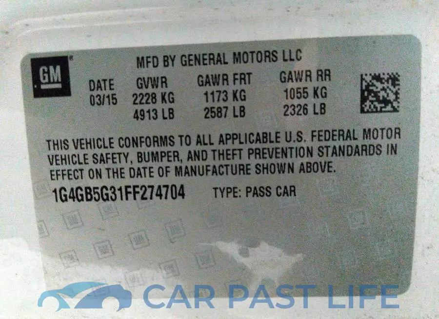 1G4GB5G31FF274704# 9