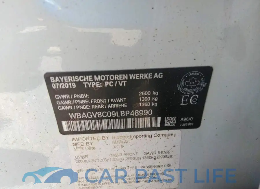 WBAGV8C09LBP48990# 9