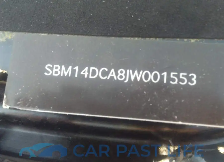 SBM14DCA8JW001553# 9