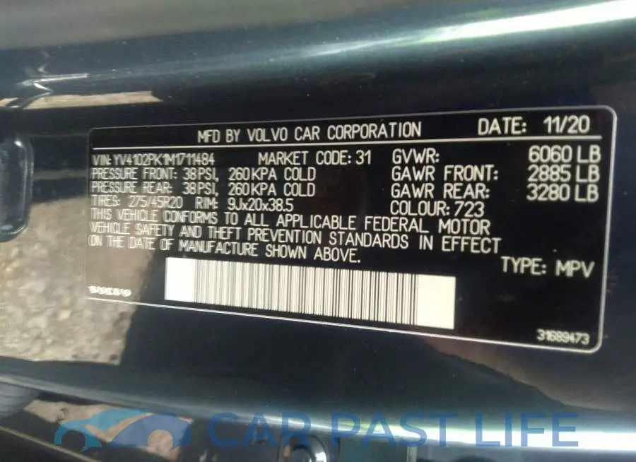 YV4102PK1M1711484# 9