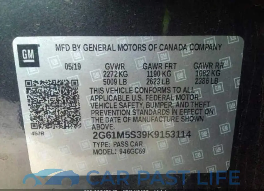 2G61M5S39K9153114# 9