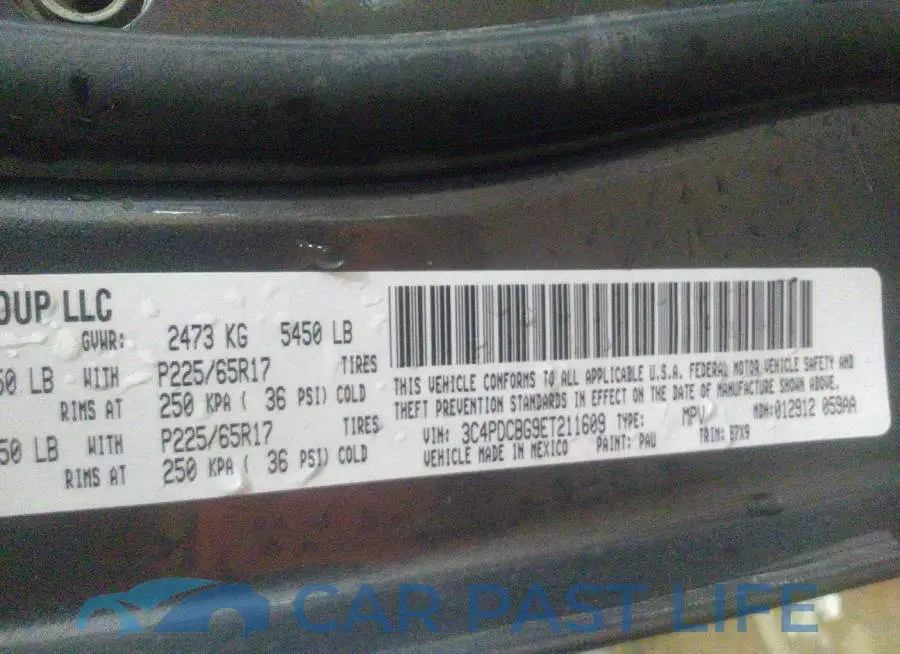 3C4PDCAB8HT581430# 9