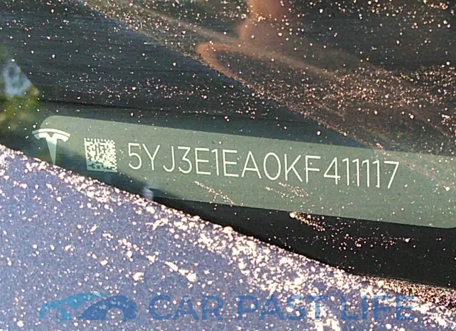 5YJ3E1EA0KF411117# 9