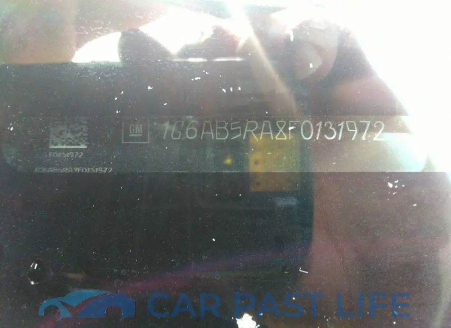 1G6AB5RA8F0131972# 9