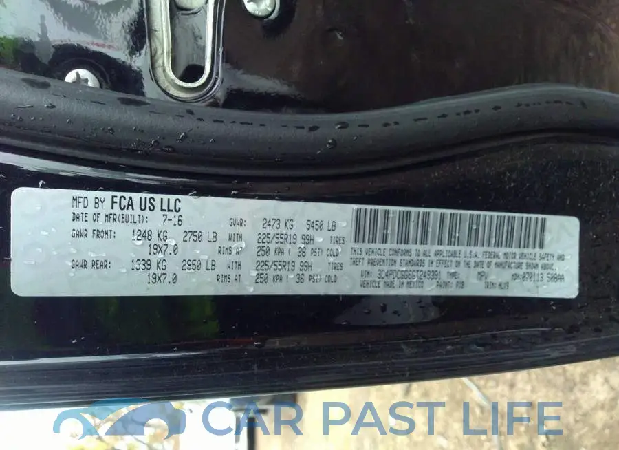 3C4PDCGG6GT249391# 9