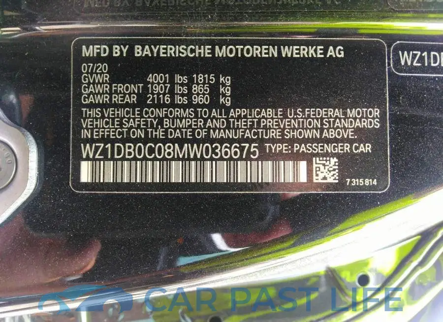 WZ1DB0C08MW036675# 9