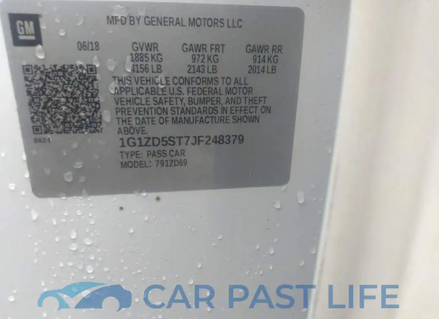 1G1ZD5ST7JF248379# 9