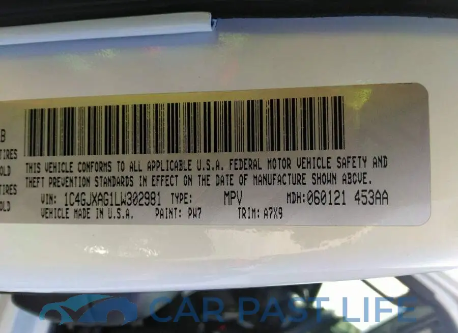 1C4GJXAG1LW302981# 9