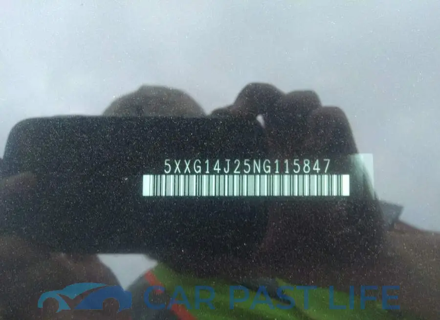 5XXG14J25NG115847# 9