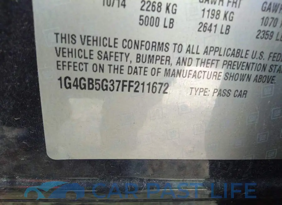 1G4GB5G37FF211672# 9