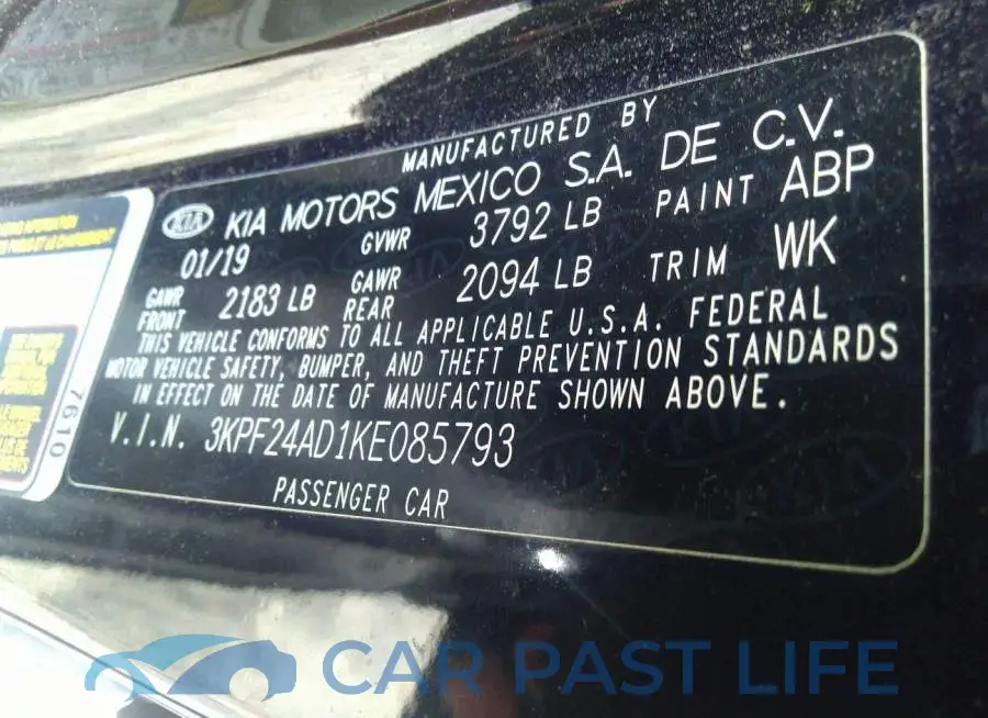 3KPF24AD1KE085793# 9