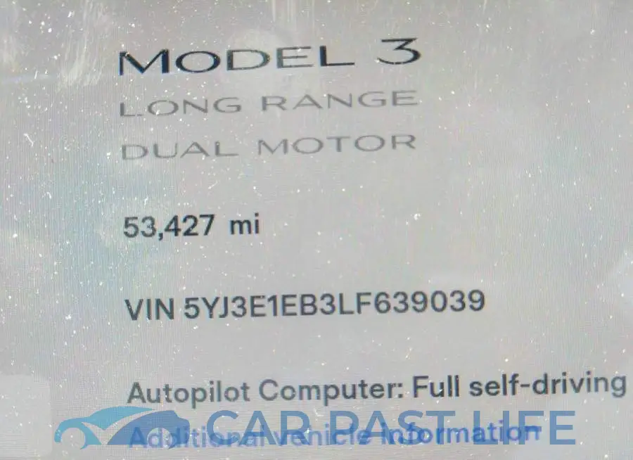 5YJ3E1EB3LF639039# 7