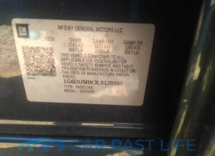 1G6DU5RK3L0129090# 9