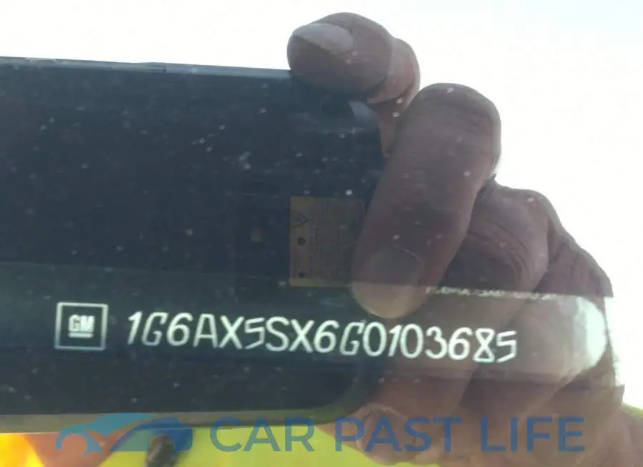 1G6AX5SX6G0103685# 9