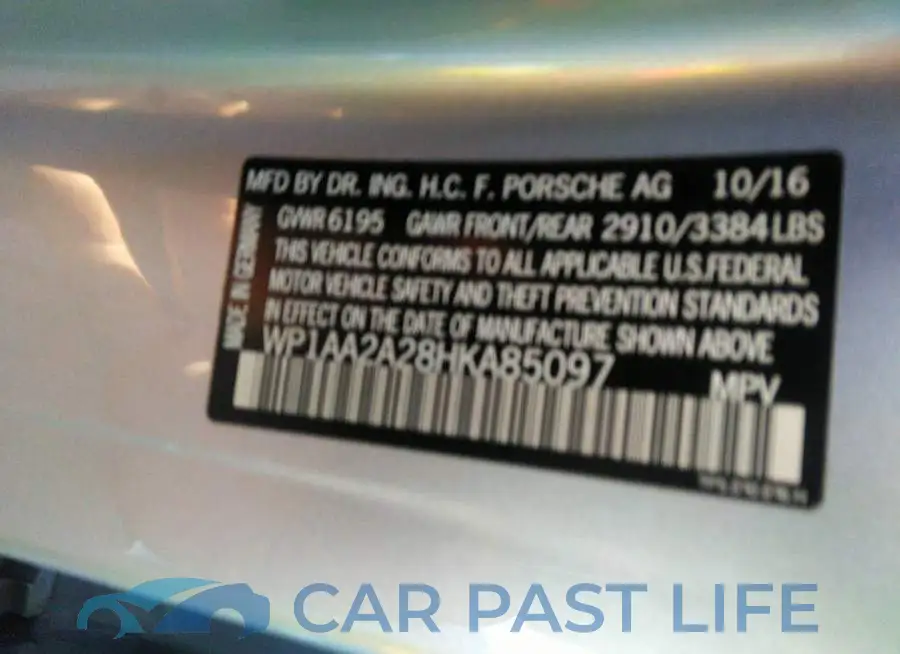 WP1AA2A28HKA85097# 9