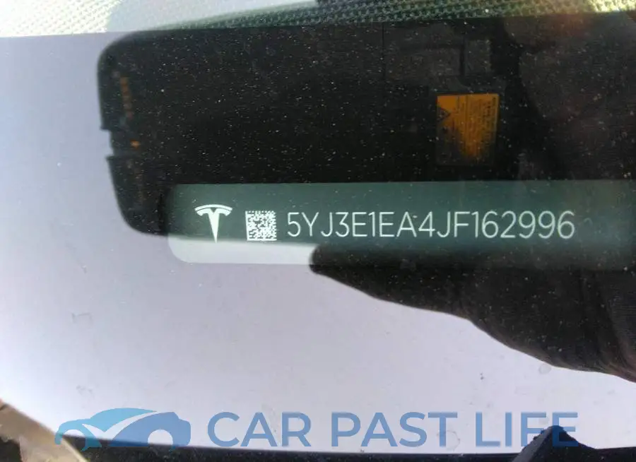 5YJ3E1EA4JF162996# 9