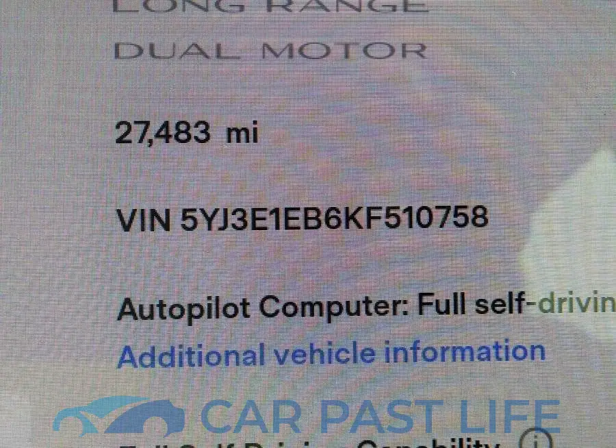 5YJ3E1EB6KF510758# 9