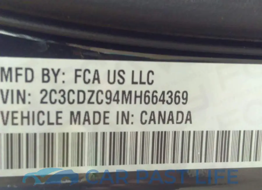 2C3CDZC94MH664369# 9