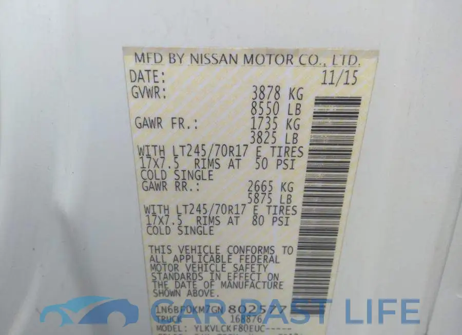 1N6BF0KM7GN802577# 9