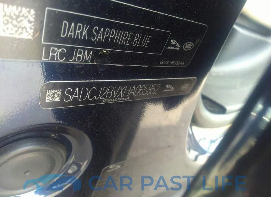 SADCJ2BVXHA065852# 9