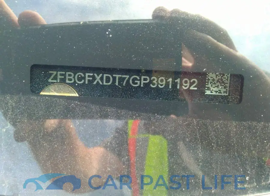 ZFBCFXDT7GP391192# 9