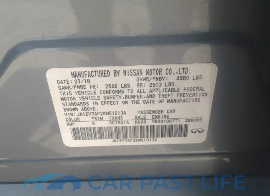 JN1EV7AP2KM510134# 9