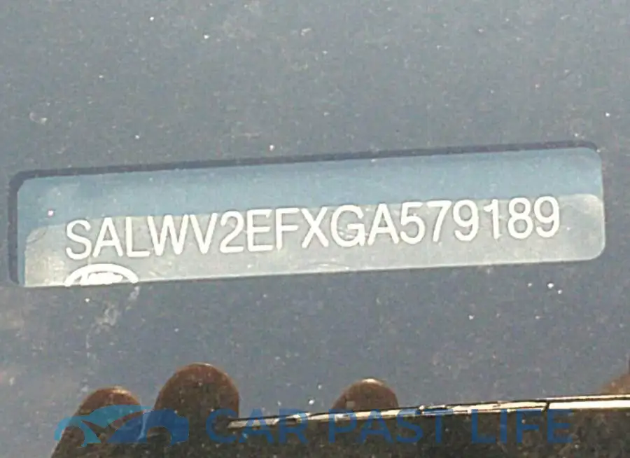 SALWV2EFXGA579189# 9
