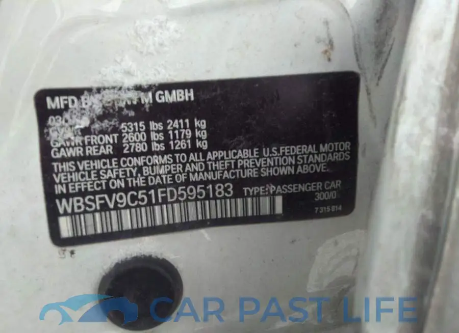 WBSFV9C51FD595183# 9
