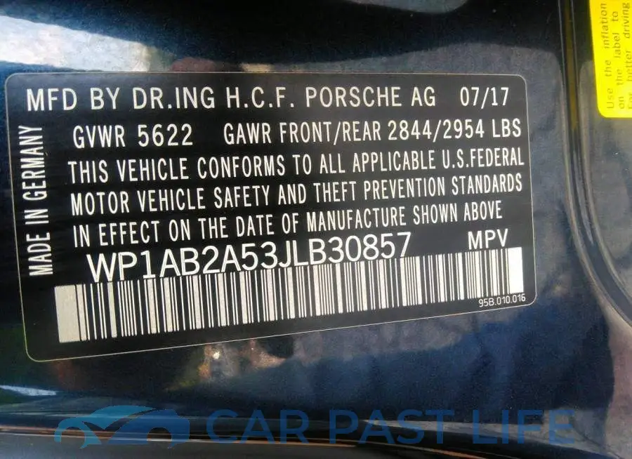 WP1AB2A53JLB30857# 9