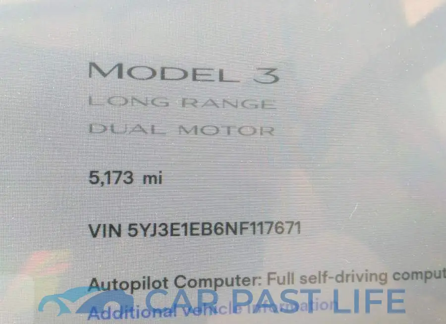 5YJ3E1EB6NF117671# 7